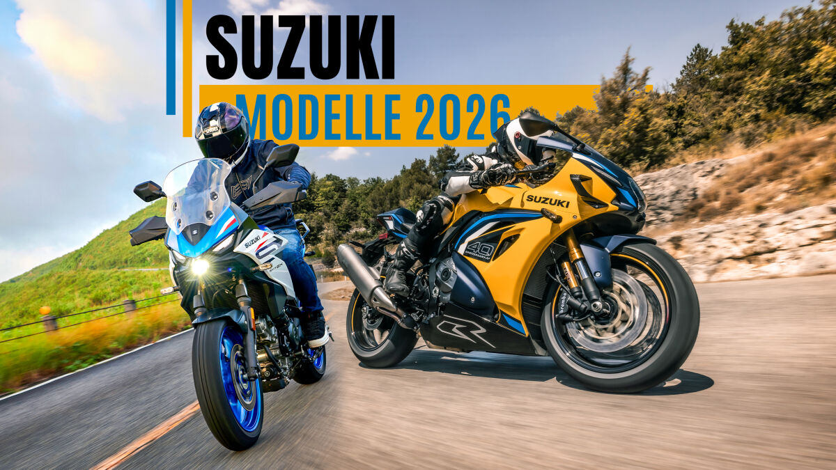 Suzuki Modelle und Neuheiten für 2026 