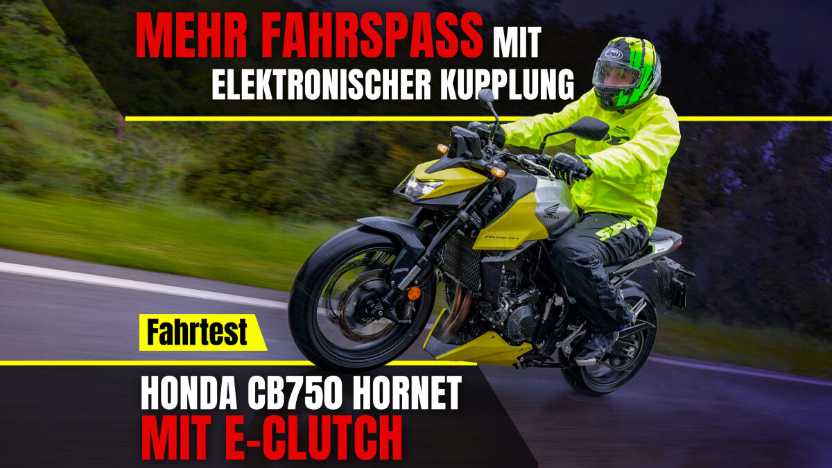 Kuppeln war gestern – so fährt die neue Honda CB750 Hornet 