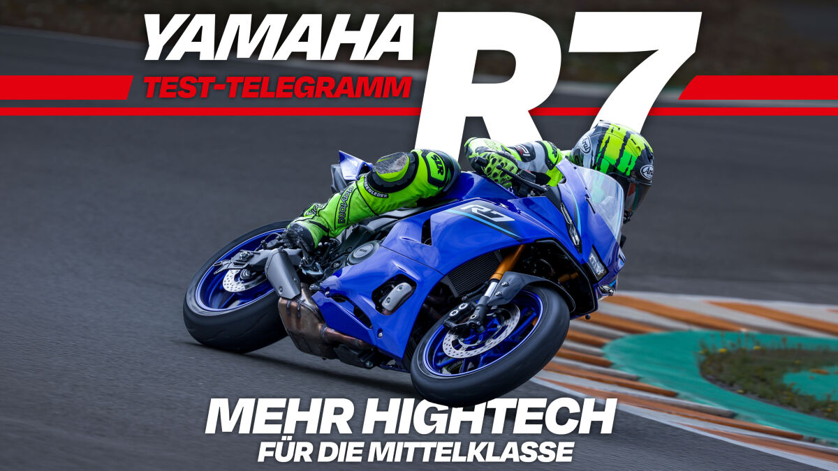 Test-Telegramm: Yamaha R7 (2026) – mehr Hightech für die Mittelklasse 
