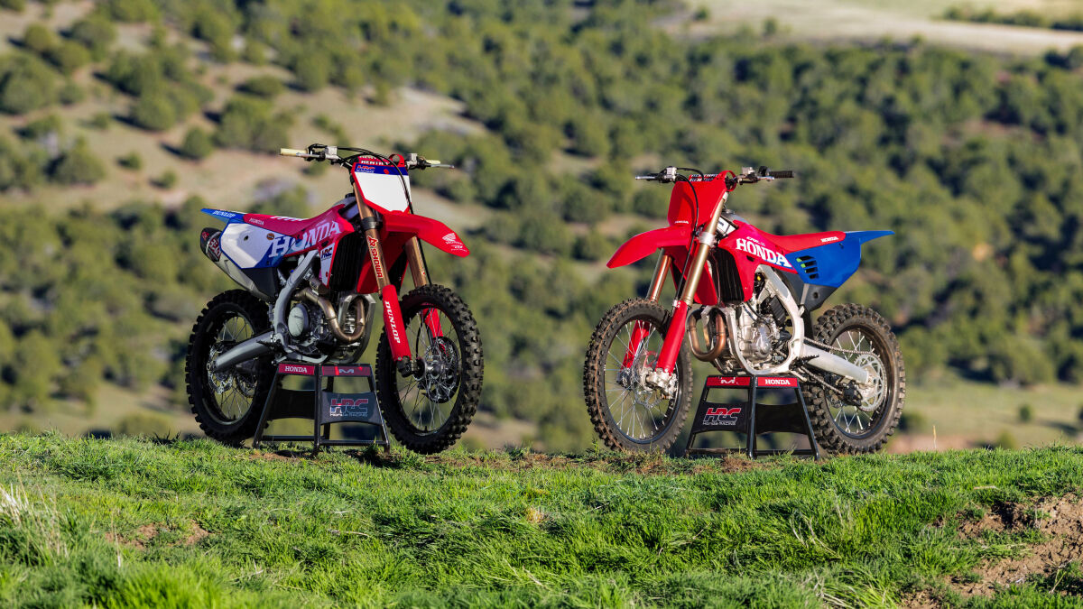 Honda CRF250 & CRF450 kommen als HRC-Works-Edition 