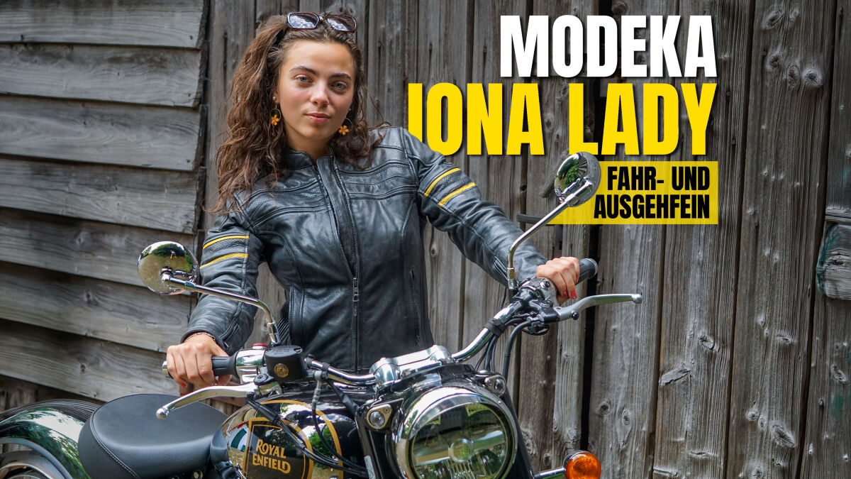 Modeka Iona Lady im Test: fahr- und ausgehfein