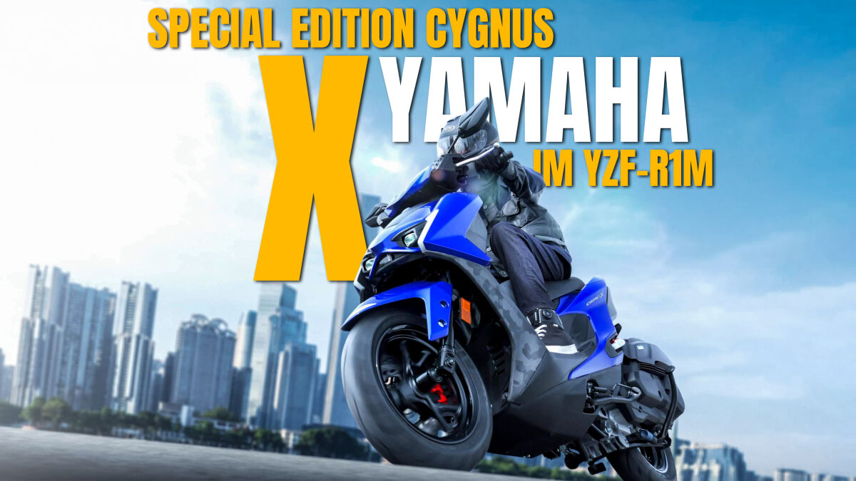 Yamaha Cygnus X Special Edition: 125er-Roller im R1M-Look