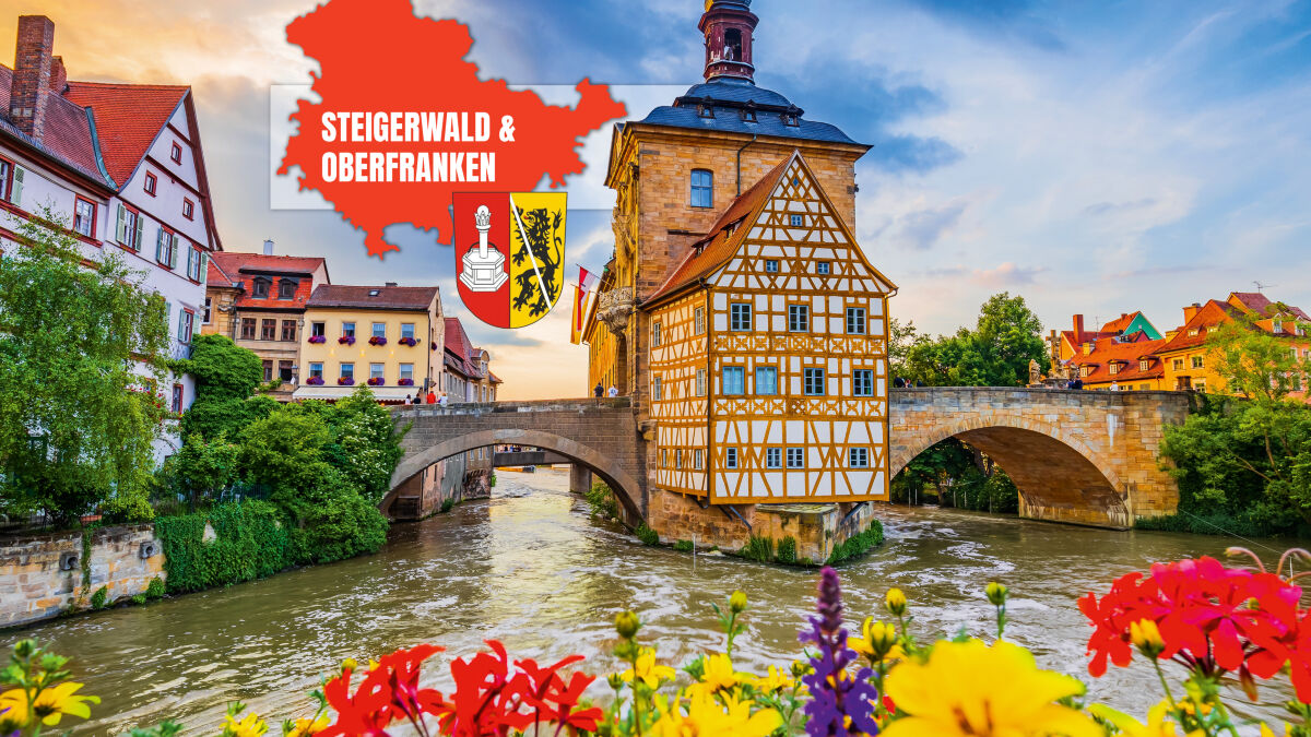 Tour 7: Steigerwälder Höhenstraße & Oberfranken – Über Berg und Tal
