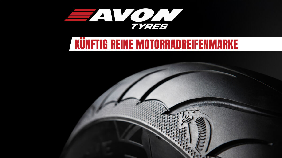 Goodyear macht Avon zur reinen Motorradreifenmarke
