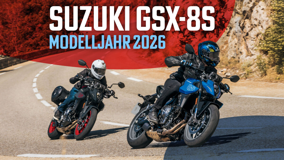 Suzuki GSX-8S – Upgrade fürs Modell 2026 