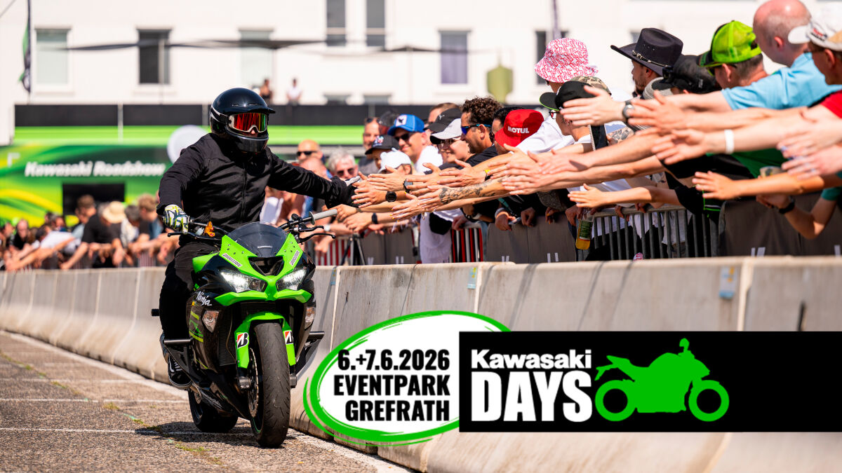Kawasaki Days 2026 mit Ortswechsel