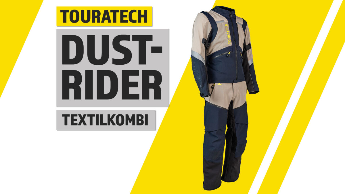 Touratech Dustrider – Textilanzug für Touren und Offroad-Abenteuer