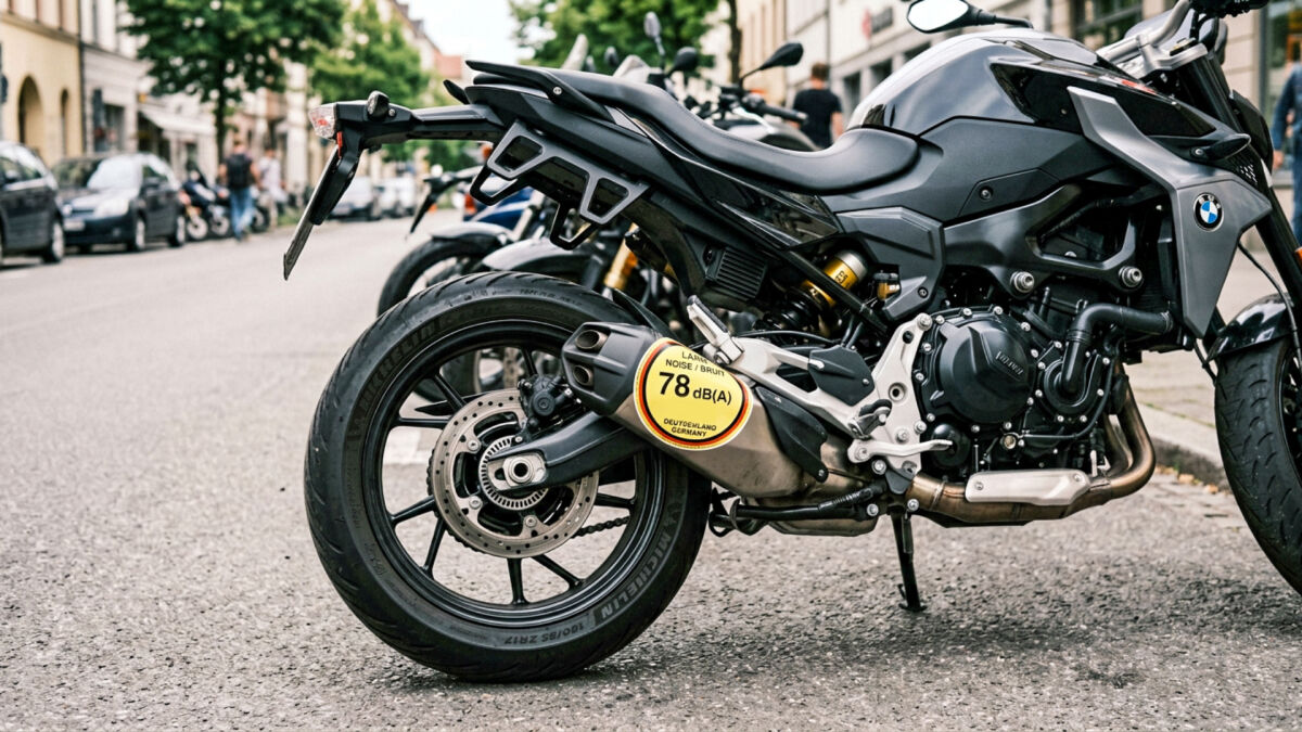 Lärm-Plakette für Motorräder: Umweltverbände fordern Fahrverbote ab 80 dB